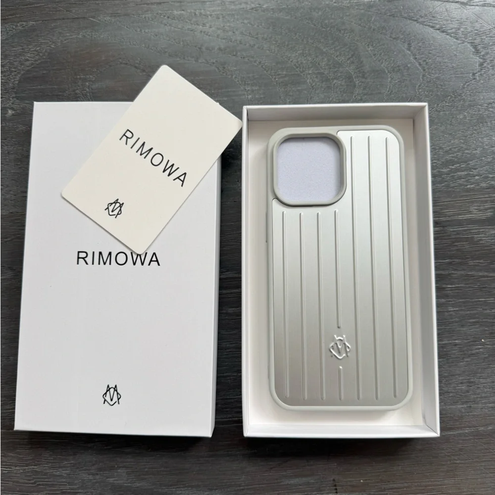 Rimowa Iphone Case Aluminum For IPhone 14/15 Pro Max - Picture 1 of 8